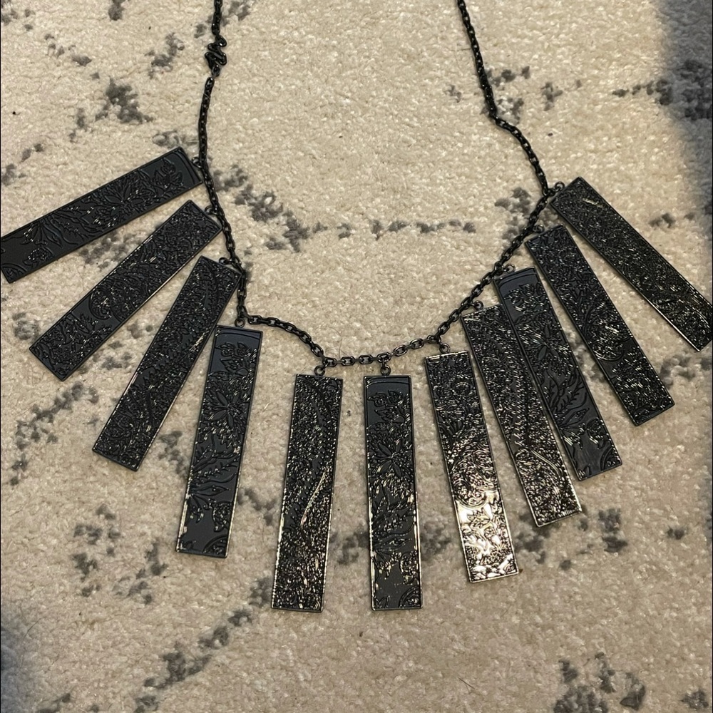 Burberry Tag Collar Necklace
